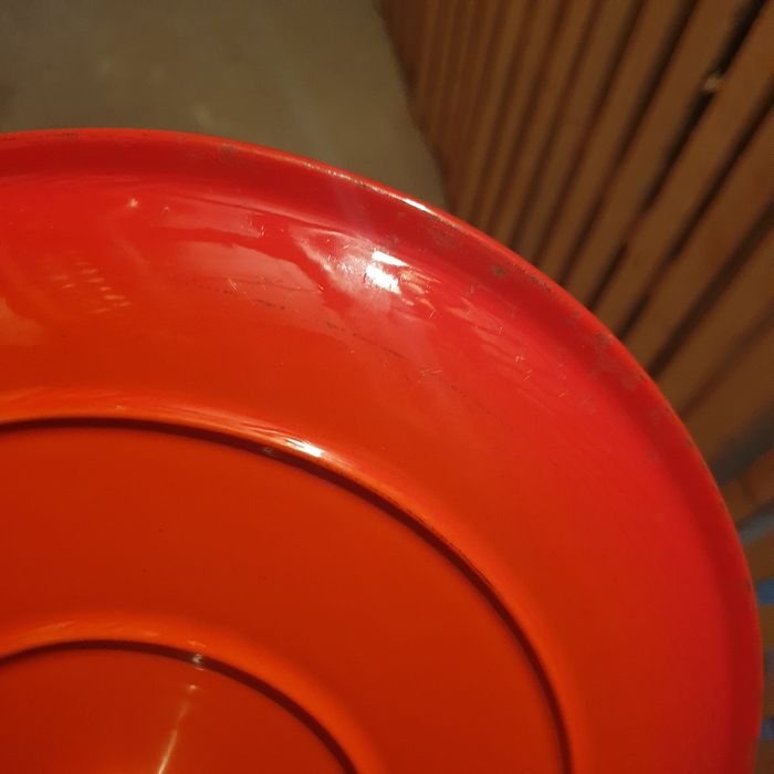 Oala din Fonta Emailata, 4.8l/26cm, portocalie - Lätt Home