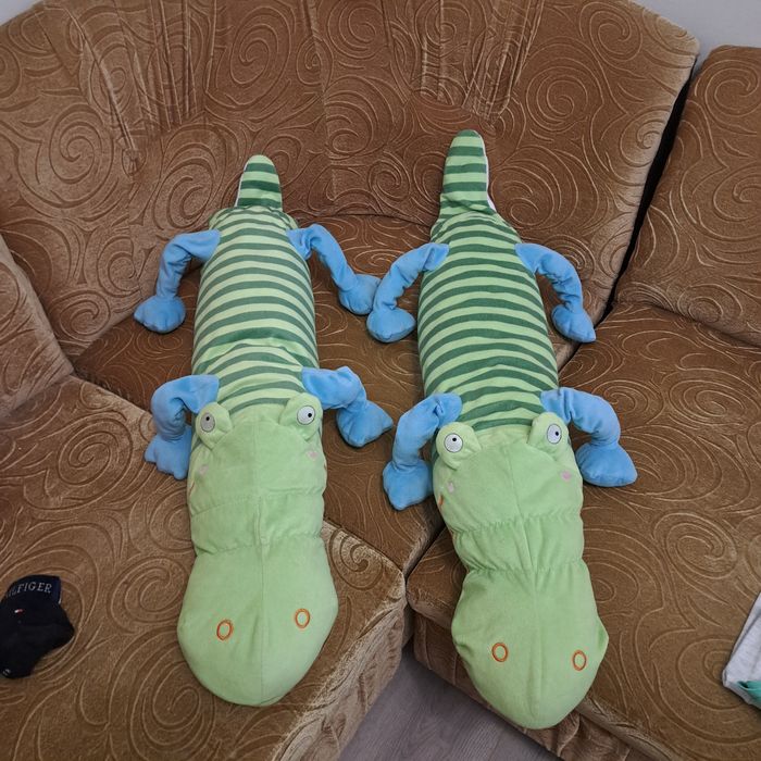 2 crocodili IKEA 90cm