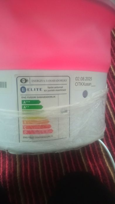 Sotiladi malyutka kir moshina 1 marta ishlatilga xolos