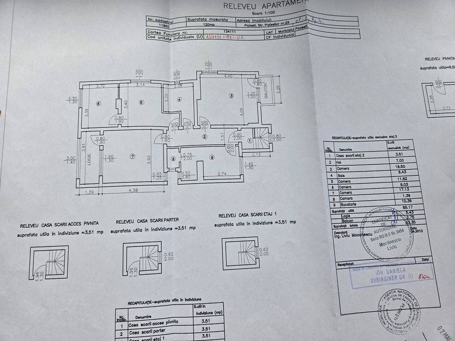 Apartament 4 camere zona centrala Ploiesti
