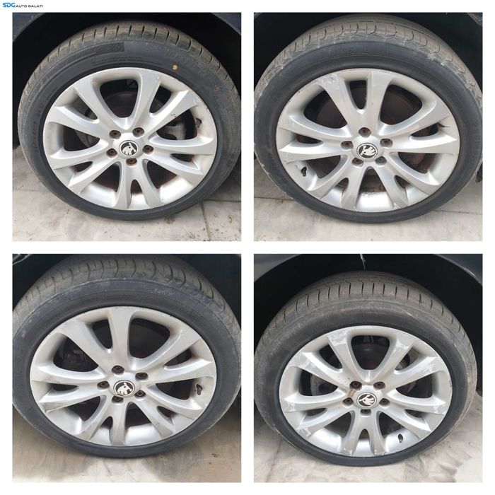 Set 4 Jante Roti Aliaj 5x112 225 45 17 R17 Volkswagen Passat B6 2005 - 2010 [Q0111]