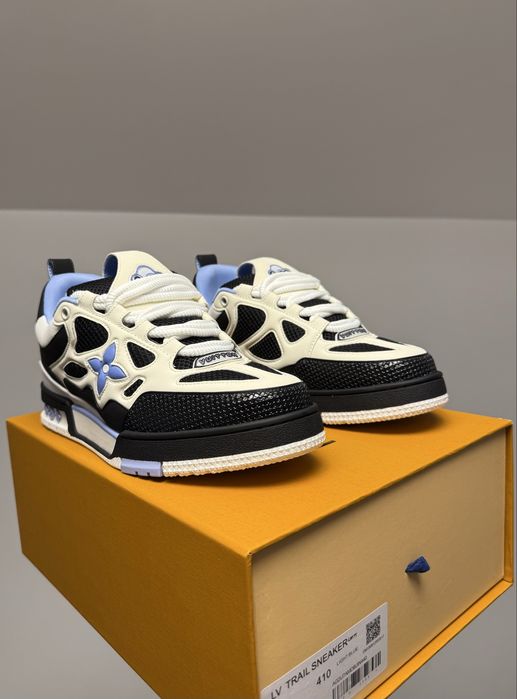 Louis Vuitton Trainer Skate Black Blue