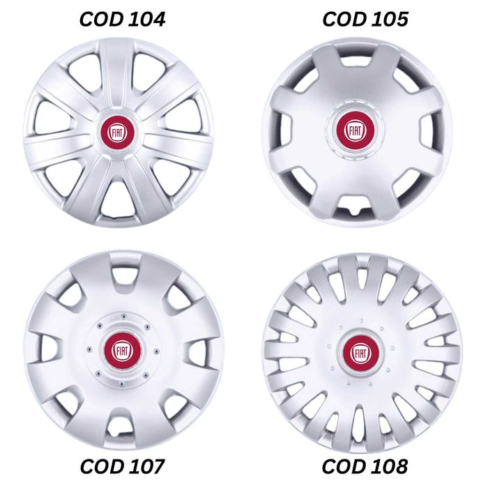Capace roti Fiat R13 diverse modele, pentru jante de tabla