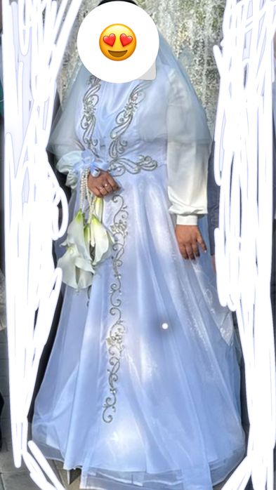 Свадебное платье на узату