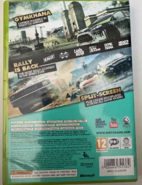 DiRT 3 за Xbox 360/Xbox one