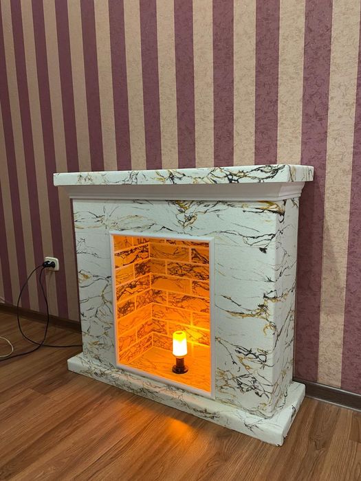 Фальш камин. Изделия из пенопласта