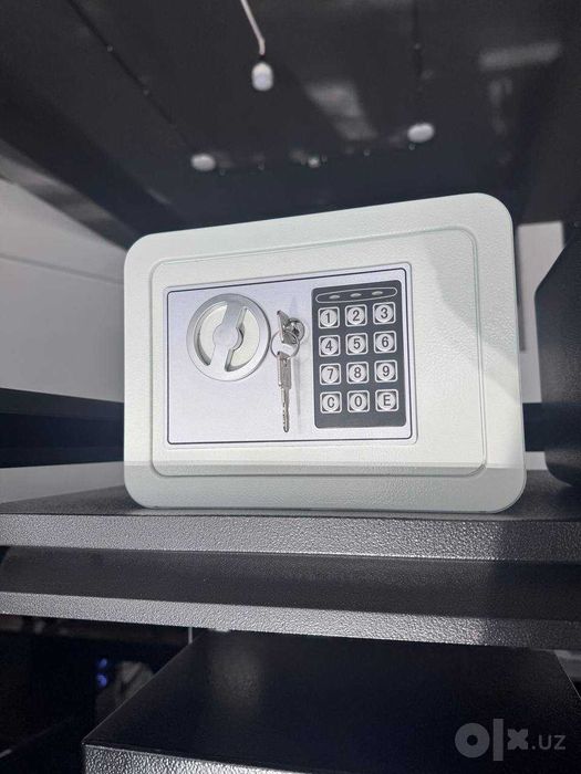 Мини сейф для денег и документов надежный металлический