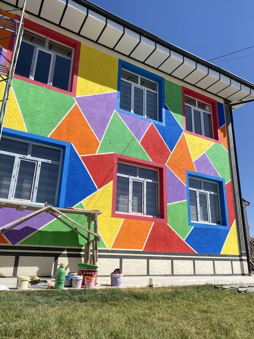 Rasm chizish , malyarka , oboy , barelyef .