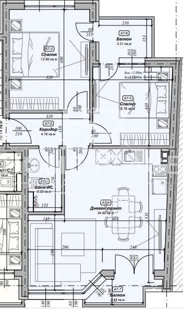 Продава се Тристаен апартамент в Варна, Христо Ботев - 91 кв.м за 998 €/кв.м - Снимка #4