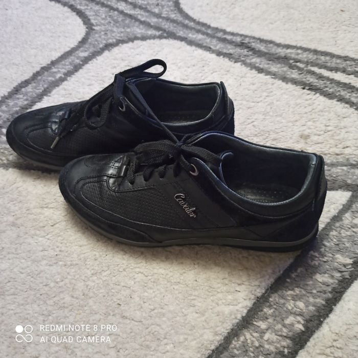 Кожени обувки Кавалер и маратонки Nike