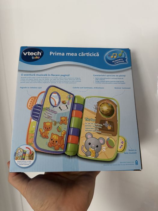 Prima mea carticica - Jucarie interactiva audio copii bebe