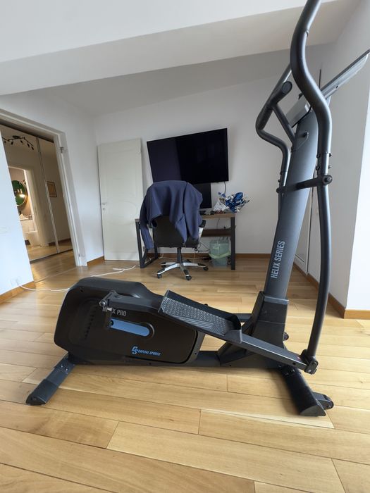 Bicicletă Eliptică Capital Sports Helix Pro - Volantă 20kg, Bluetooth