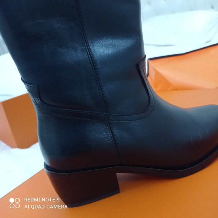 Кожанные сапоги Джованни