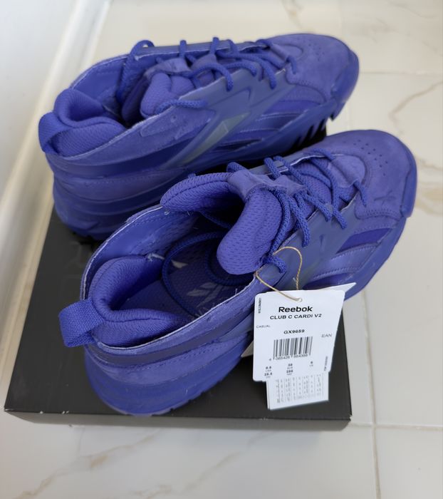 Нови Reebok x Cardi B, лилави, размер 39