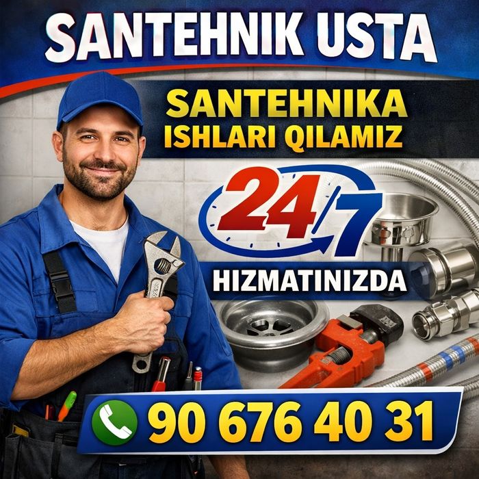 Сантехник ва газ устаси