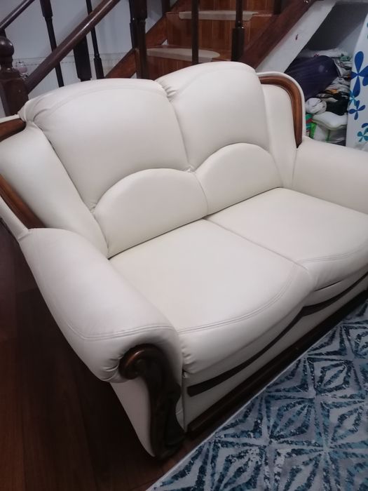 Set canapele piele extensibile