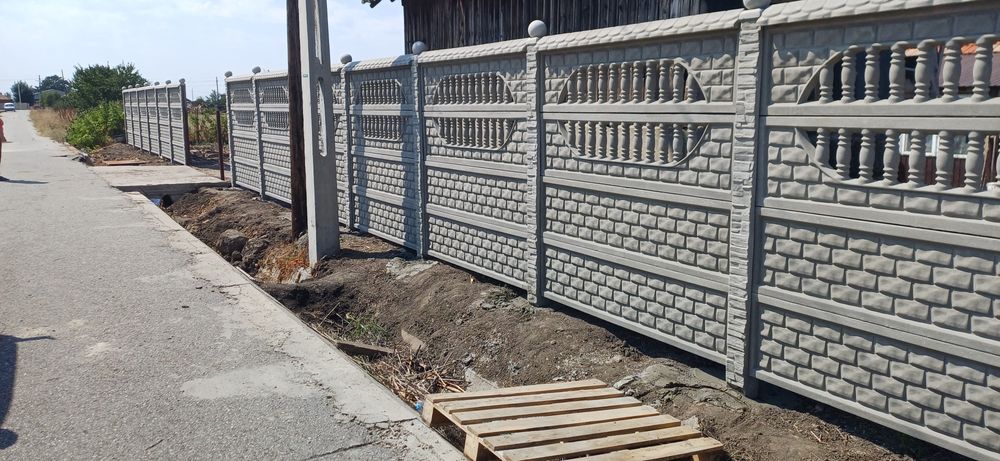 Vând gard prefabricat din beton !