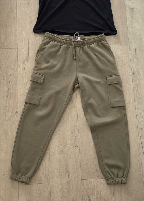 Pantaloni cargo bărbați Primark, mărimea L, kaki/olive