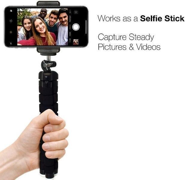 Универсален трипод(статив) за телефони, екшън камери, фотоапарати