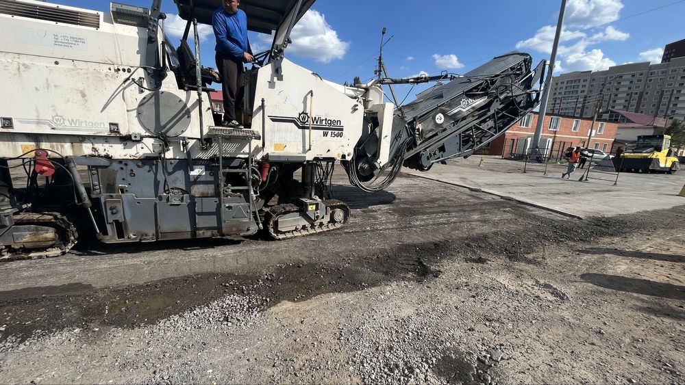 Асфальтирование Асфальт Укладка