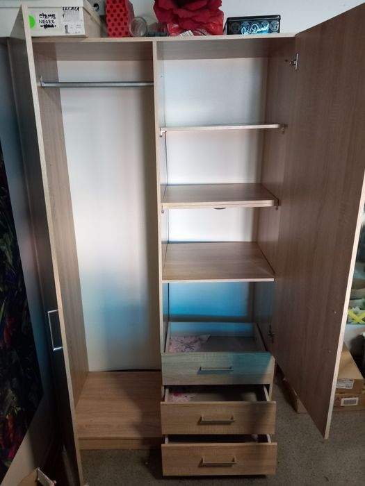 Dulap bej sup umerase + sertare