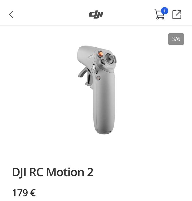 DJI RC Motion 2  контролер нов