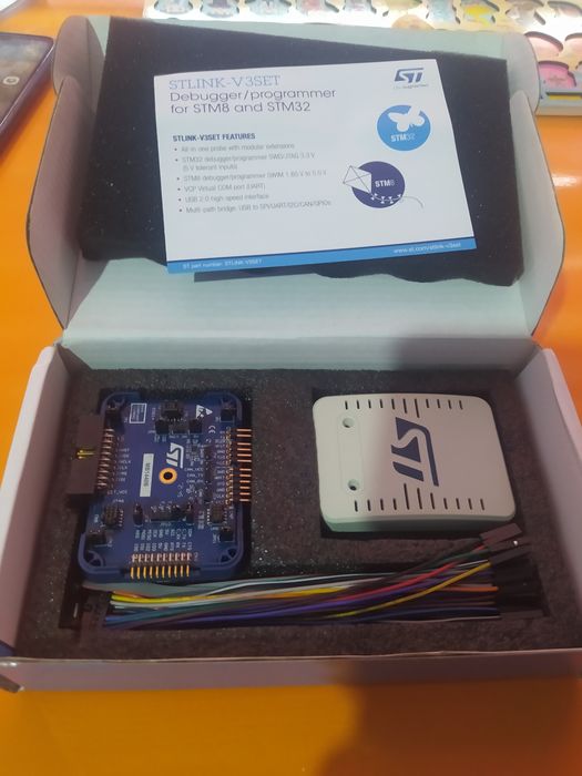 Stlink v3 stm8 and stm32