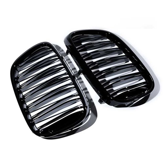 Решетки Бъбреци BMW БМВ 7 серия G11 G12 Двойни Черен Гланц