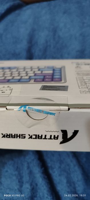 Новая механика Attack Shark X85 | Gasket Mount |Grey Gradient