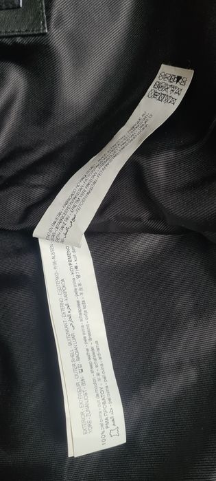 Geacă de piele naturala oaie  firmă Zara