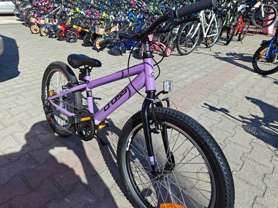 CROSS Велосипед 20" HARMONY лилав