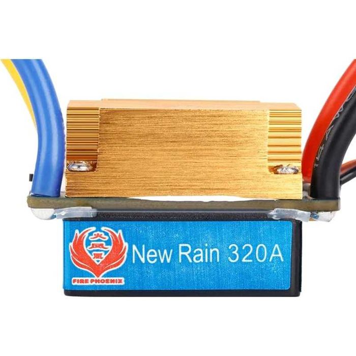 Спийд-контролер за четкови мотори 12V, 320A, 2-3S lipo, влагозащитен
