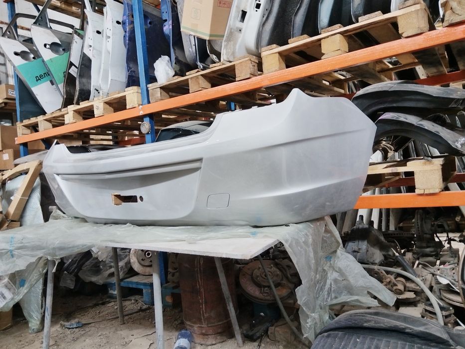 Бампер на кобальт задний бампер на chevrole cobalt ravon r4 равон р 4