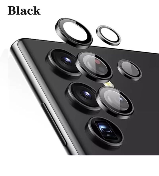 Samsung S22/S23/S24/S25/S26 PLUS ULTRA Folie Sticla Camera Inele Metal