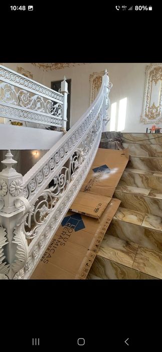 Balustrada din fier forjat