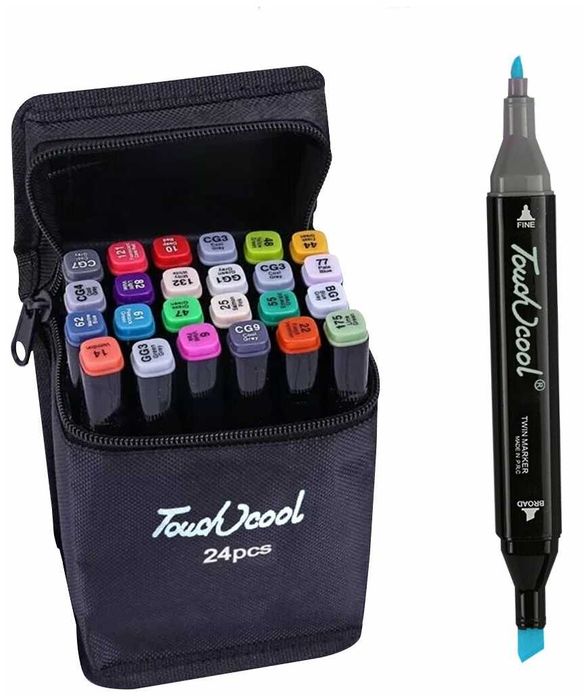 Маркеры для скетчинга TouchCool / Eskiz markerlar / большой осортимент