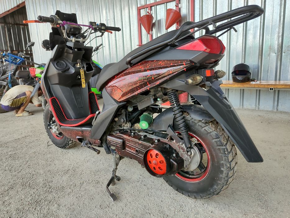 Мопед Самурай. 165 куб с покраской и доп фаром