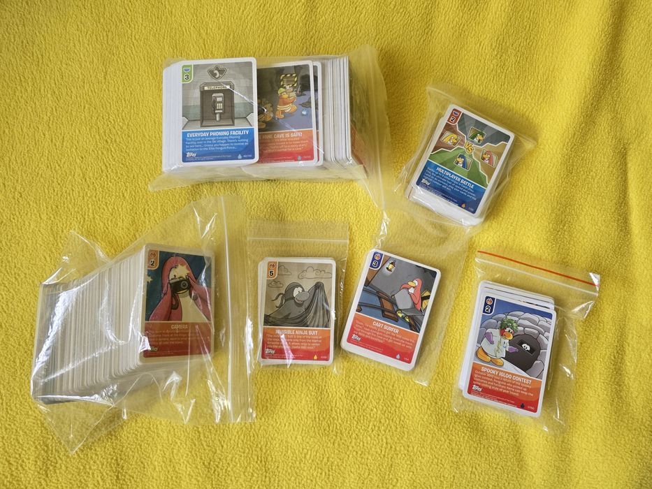 Club Penguin Card Jitsu карти