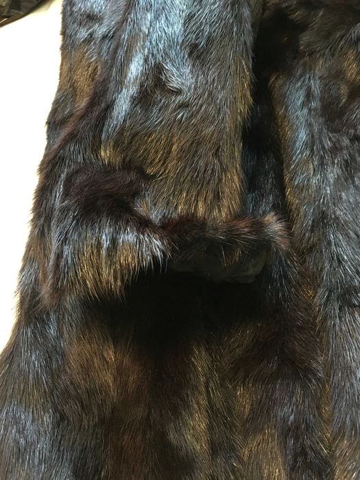 Палто с естествен косъм норка Mongolia