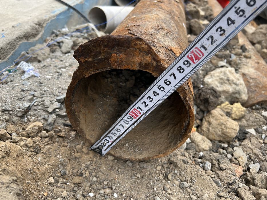 Труба толстостенный для стоики ворот