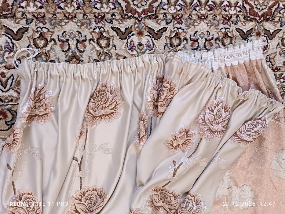 Перде почти новый 20 000 тг