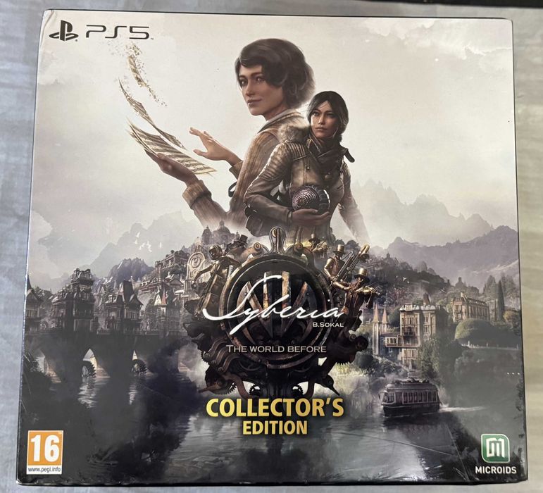 чисто нова Syberia The World Before Collectors Edition за PS5