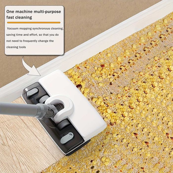 Безжична Вертикална Прахосмукачка 2 в 1 за Сухо и Мокро SENBOWE, 19KPa