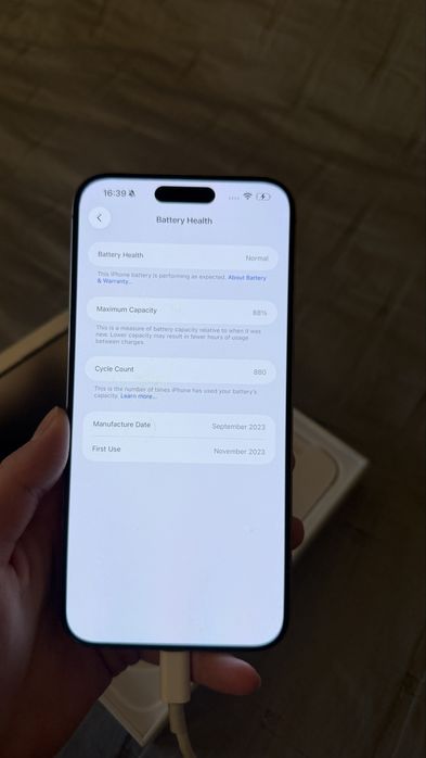 Iphone 15 pro max 256