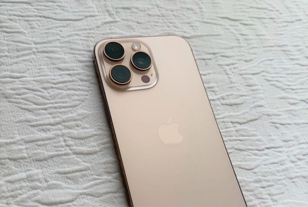 iPhone 16 pro max, 256 gb, золотистый