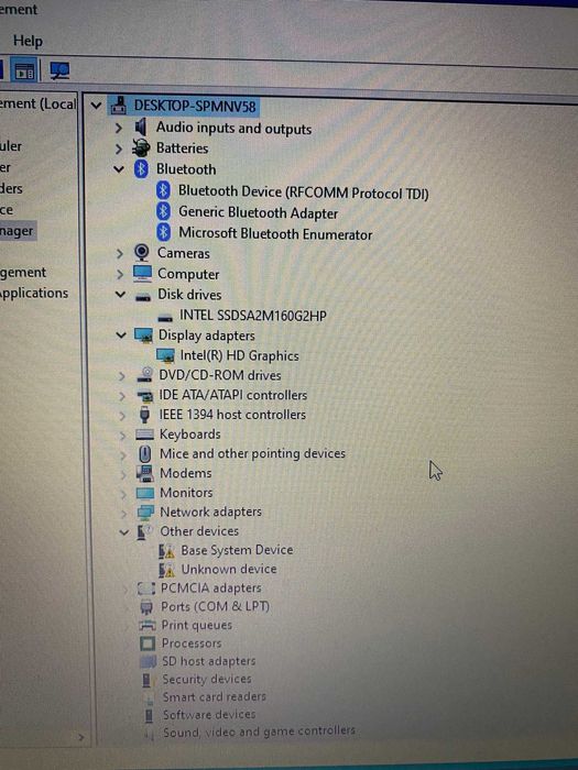 Laptop HP procesor I5 SSD