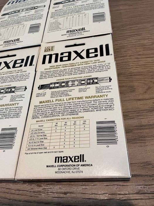 Редкие maxell винтаж для магнитофона