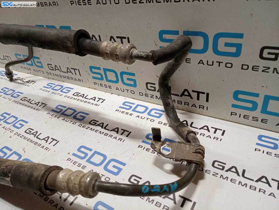 Conducta Furtun Ulei Lichid Servo Servodirectie Chevrolet Aveo T250 2005 - 2011 Cod 96817946 [M5371]