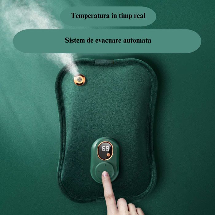 Perna Electrica TrendiShop® cu Apa Calda,Dureri Menstruale si de Spate