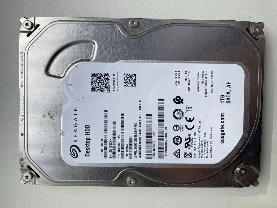 Seagate 1TB HDD
